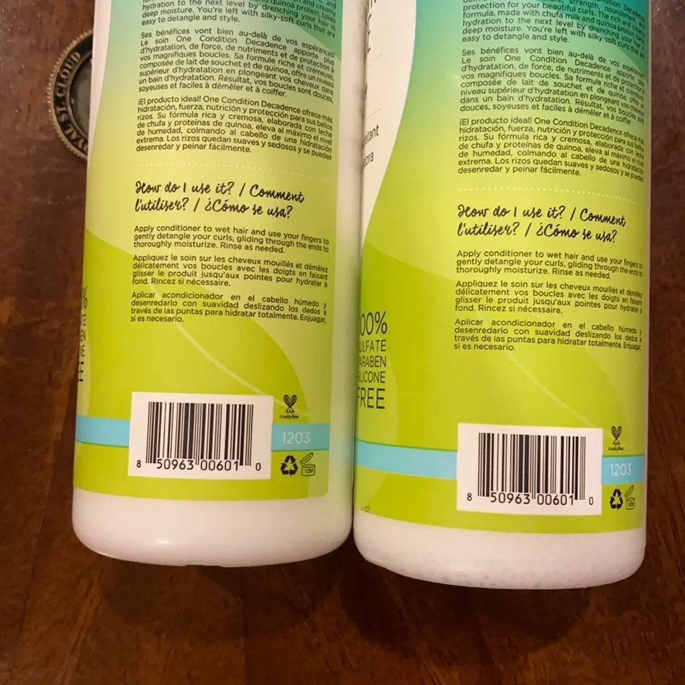DevaCurl One Conditioner No Poo Decadence  12 oz Duo